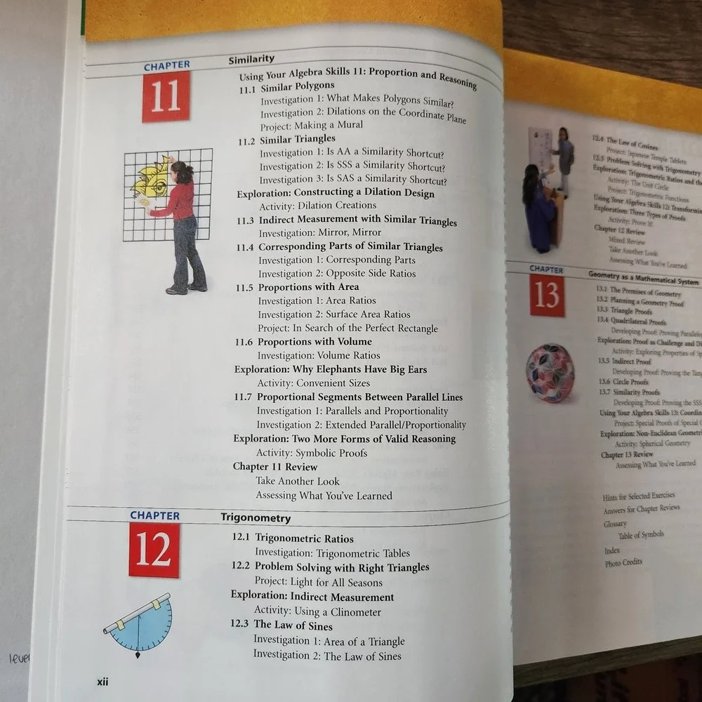 Discovering Geometry An Investigative Approach Michael Serra Hardcover Textbook